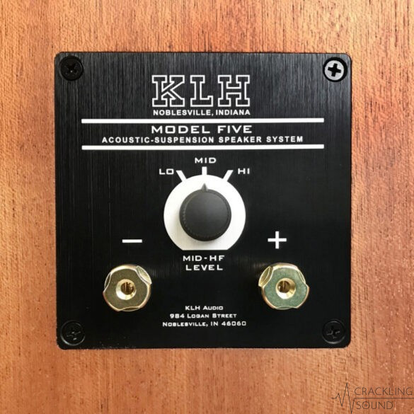 KLH Model Five Review | Crackling Sound