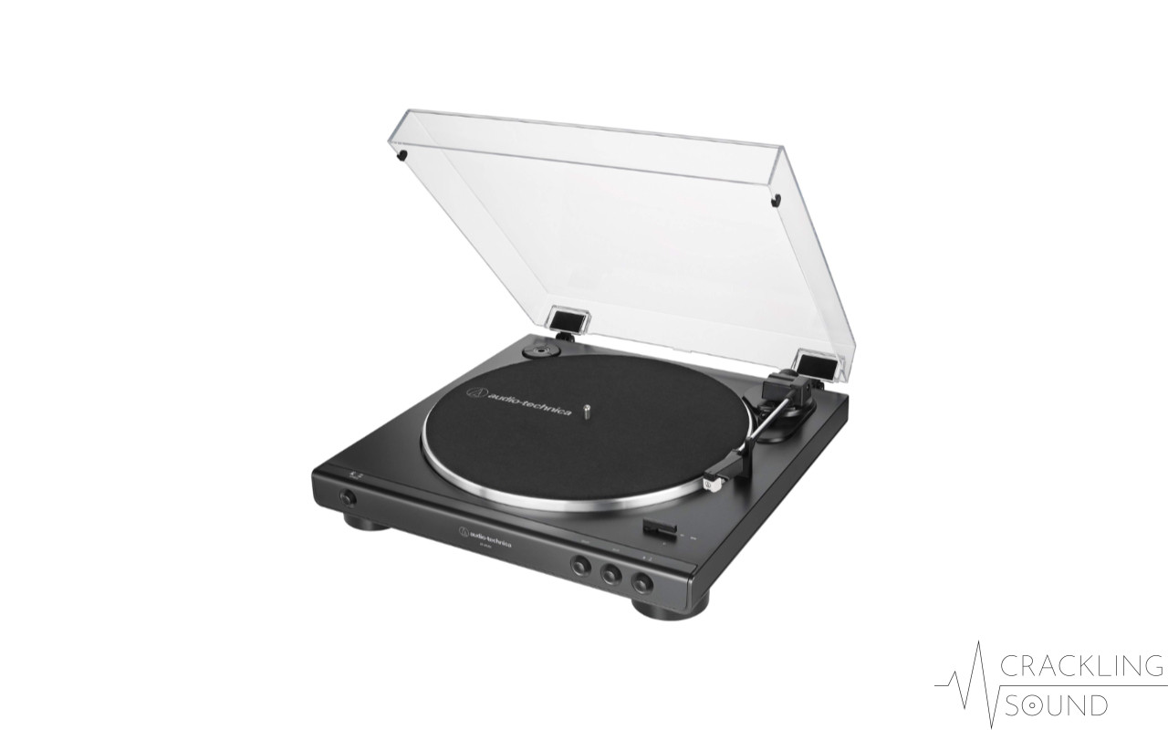 Audio-Technica AT-LP60 Fully Automatic Belt-Drive Stereo Turntable Silver  WORKS